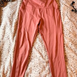 Danskin Coral Pink High-Waist Leggings